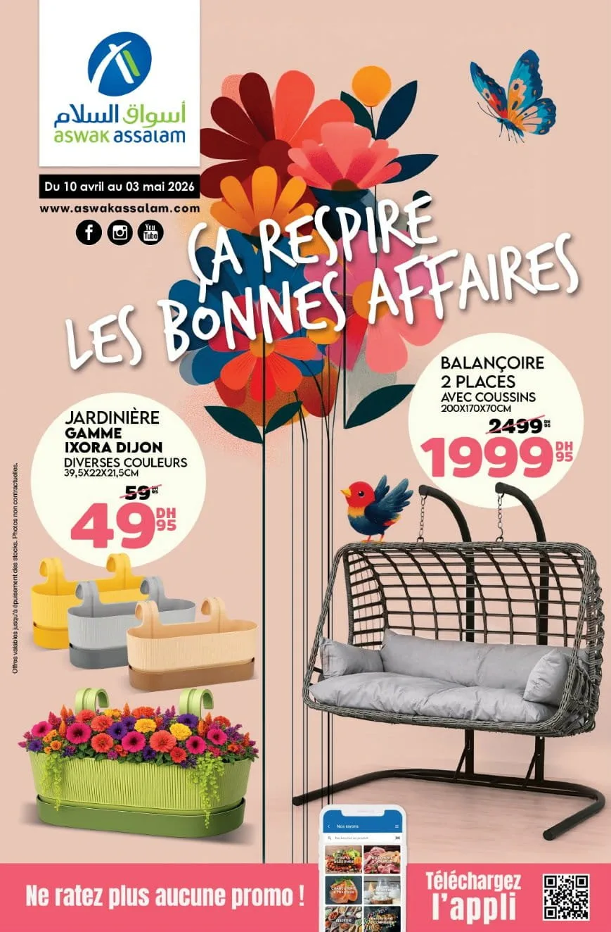 Catalogue Aswak Assalam du 10 avril au 3 mai 2026