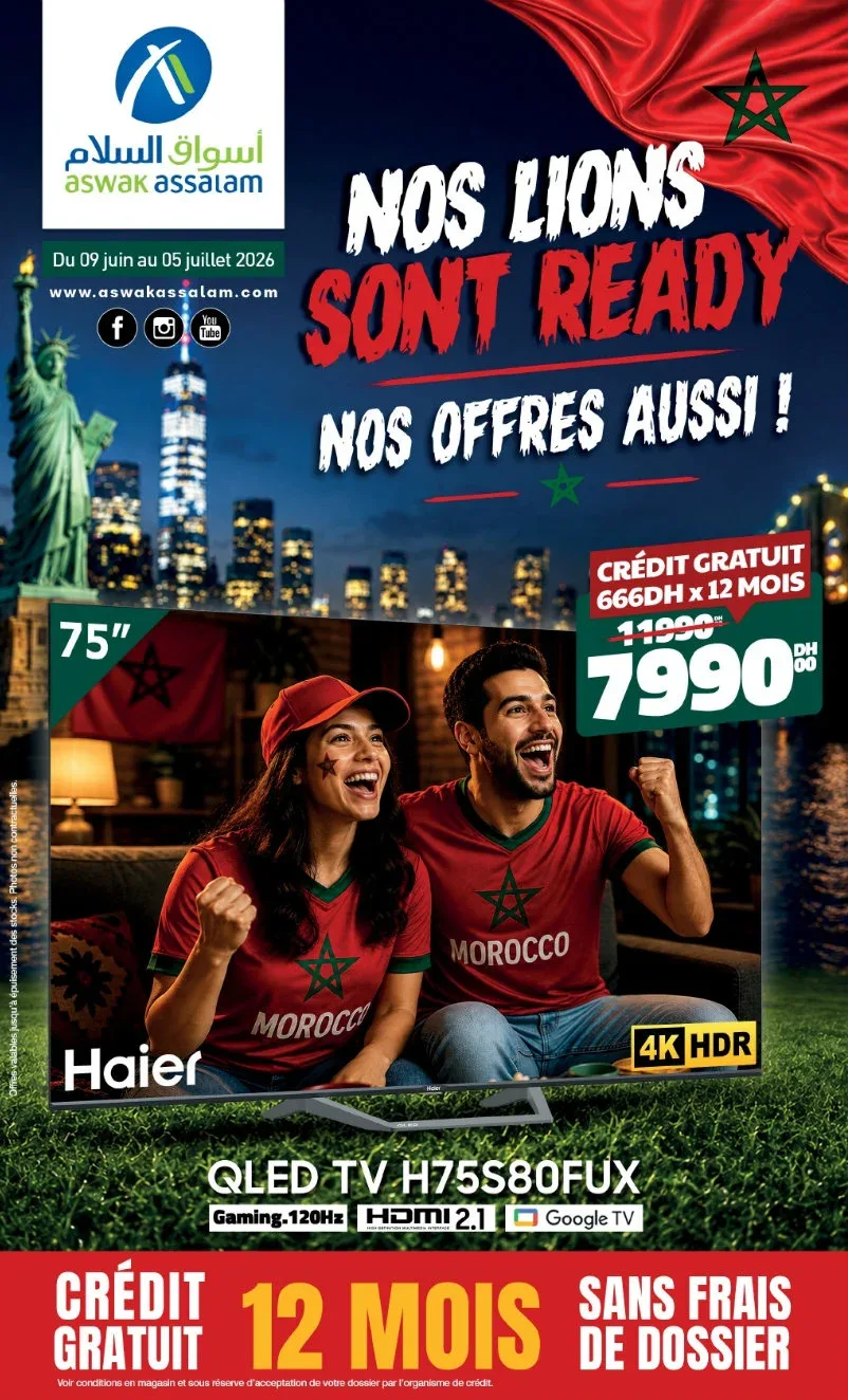 Catalogue Aswak Assalam du 9 juin au 5 juillet 2026 catalogue cover